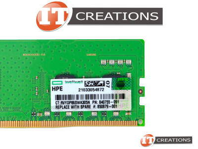 HP 8GB PC4-21300 DDR4-2666V-R REGISTERED ECC 1RX8 CL19 288 PIN 1.20V MEMORY MODULE ( PC4-2666V-R ) video