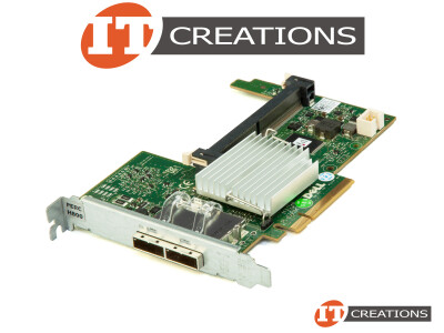DELL PERC H800 6GB/S PCI-E 2.0 X8 ( 2 ) TWO EXTERNAL SAS SFF-8088 CONNECTIONS POWEREDGE RAID CONTROLLER video
