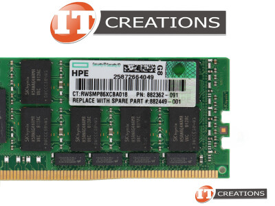 HP / HPE 64GB PC4-21300 DDR4-2666V-L LOAD REDUCED ECC 4DRX4 CL19 288 PIN 1.20V MEMORY MODULE LRDIMM ( PC4-2666V-L ) video