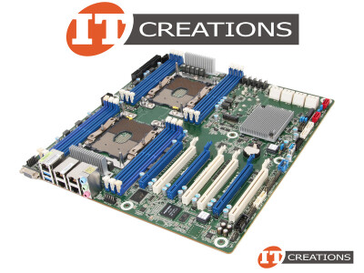 ASROCK RACK EP2C621D12 WS MOTHERBOARD - EEB FORM FACTOR SYSTEM BOARD ( 2 ) TWO FCLGA3647 SOCKET P ( SUPPORTS 1ST GEN INTEL XEON SCALABLE / 2ND GEN INTEL XEON SCALABLE PROCESSORS ) ( 12 ) TWELVE DDR4 DIMM SLOTS ( SUPPORTS UP TO 64GB 2666MHZ RDIMM / LRDIMM / NVDIMM ) video