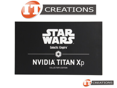 NVIDIA TITAN XP PASCAL GPU STAR WARS GALACTIC EMPIRE COLLECTORS EDITION 12GB 3840 CUDA CORES GDDR5X GRAPHICS PROCESSING UNIT VIDEO CARD video
