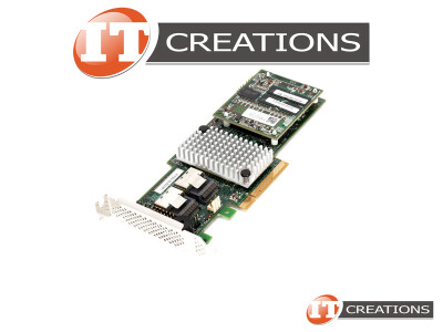 DELL / LSI MEGARAID SAS 9265-8I 6GB/S SATA+SAS EIGHT PORT 1GB CACHE PCI-E 2.0 X8 RAID CONTROLLER - BROADCOM LSISAS2208 DUAL CORE RAID ON CHIP ROC SAS / SATA 8-PORT ( 2 ) TWO MINI SAS SFF-8087 CONNECTORS - RAIDS 0, 1, 5, 6, 10, 50, 60 video