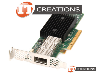 DELL / NVIDIA CONNECTX-3 VPI FDR 56GB/S IB SINGLE PORT QSFP+ PCI-E 3.0 X8 NETWORK CARD - MELLANOX CX353A FOURTEEN DATA RATE 56GB INFINIBAND 1-PORT / 56GQSFP 1P / SP56 HOST CHANNEL ADAPTER ( 1 ) ONE QUAD SMALL FORM FACTOR PLUGGABLE PLUS TRANSCEIVER SLOT video