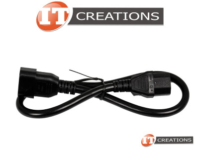 DELL POWER CORD C13 C14 2 FT 13A 250V - 23.5 INCH ( 18.5 IN ) C13-C14 2FT ( C13-14 ) video