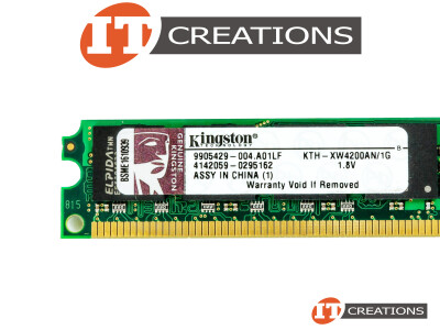 KINGSTON 1GB PC2-4200 DDR2-533 UNBUFFERED NON ECC CL4 240 PIN 1.8V VERY LOW PROFILE VLP MEMORY MODULE  ( KTH-XW4200AN/1G ) video