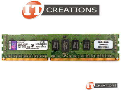 KINGSTON 4GB PC3-10600R DDR3-1333 REGISTERED ECC CL9 240 PIN 1.5V MEMORY MODULE video