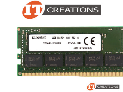 KINGSTON 32GB PC4-21300 DDR4-2666V-R REGISTERED ECC 2RX4 CL19 288 PIN 1.20V MEMORY MODULE ( PC4-2666V-R ) video