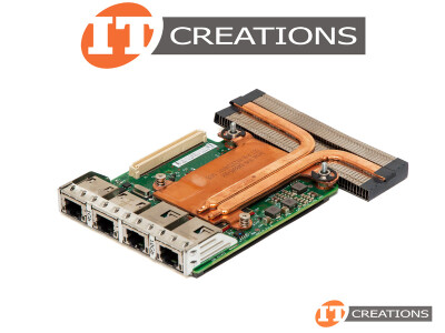 DELL / INTEL X540/I350 BT V3 RNDC 1GBASE-T DUAL PORT + 10GBASE-T DUAL PORT RACK NETWORK DAUGHTER CARD - I350/X540 QP / X540-T2 10GB/S BT 2-PORT / I350-T2 1GB/S BT 2-PORT ( 1000BASE-T ) / 2+2 V3 4P / DP10 DP1 ( 2 ) TWO 10GB RJ45 PORTS ( 2 ) TWO 1GB RJ-45 PORTS video