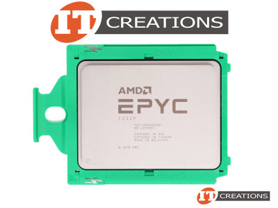 AMD EPYC 8 CORE PROCESSOR 7232P 3.1GHZ 32MB L3 CACHE TDP 120W SP3 SOCKET ( 3.10GHZ / SINGLE SOCKET SERVER CPU / 1P ) ( 2ND GEN ) ( VENDOR UNLOCKED ) video