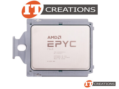AMD EPYC 32 CORE PROCESSOR 7543 2.8GHZ BASE / 3.7GHZ MAX 256MB L3 CACHE TDP 225W SP3 SOCKET ( MILAN ) ( 3RD GEN ) video