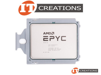 AMD EPYC 32 CORE PROCESSOR 75F3 2.95GHZ BASE / 4.0GHZ MAX 256MB L3 CACHE TDP 280W SP3 SOCKET ( MILAN ) ( 3RD GEN ) video