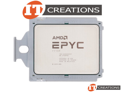 AMD EPYC 64 CORE PROCESSOR 7713P 2.0GHZ BASE / 3.675GHZ MAX 256MB L3 CACHE TDP 225W SP3 SOCKET ( MILAN ) ( 3RD GEN ) ( SINGLE SOCKET SERVER CPU / 1P ) video