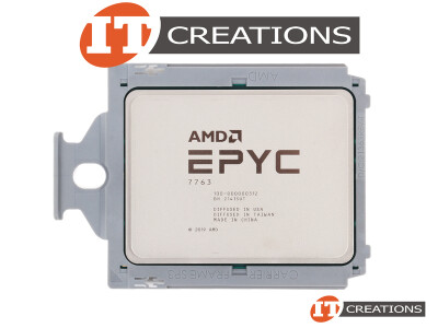 AMD EPYC 64 CORE PROCESSOR 7763 2.45GHZ BASE / 3.5GHZ MAX 256MB L3 CACHE TDP 280W SP3 SOCKET ( MILAN ) ( 3RD GEN ) video
