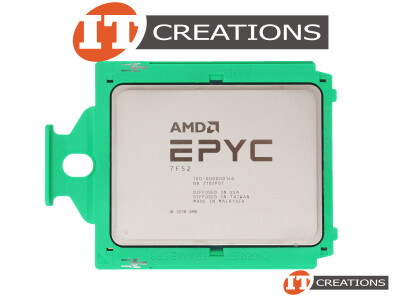 AMD EPYC 16 CORE PROCESSOR 7F52 3.5GHZ BASE / 3.9GHZ MAX 256MB L3 CACHE TDP 240W SP3 SOCKET ( ROME ) ( 2ND GEN ) ( VENDOR UNLOCKED ) video
