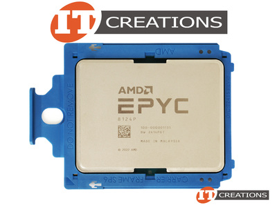 AMD EPYC 16 CORE PROCESSOR 8124P 2.45GHZ BASE / 3.0GHZ MAX 64MB L3 CACHE TDP 125W SP6 SOCKET ( SIENA ) ( 4TH GEN ) ( SINGLE SOCKET SERVER CPU / 1P ) video