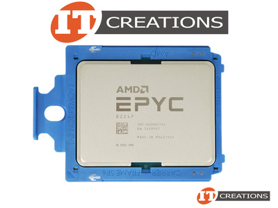 AMD EPYC 24 CORE PROCESSOR 8224P 2.55GHZ BASE / 3.0GHZ MAX 64MB L3 CACHE TDP 160W SP6 SOCKET ( SIENA ) ( 4TH GEN ) ( SINGLE SOCKET SERVER CPU / 1P ) video