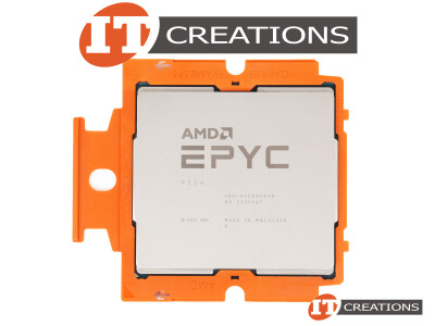 AMD EPYC 24 CORE PROCESSOR 9224 2.5GHZ BASE / 3.7GHZ MAX 64MB L3 CACHE TDP 200W SP5 SOCKET ( GENOA ) ( 4TH GEN ) video