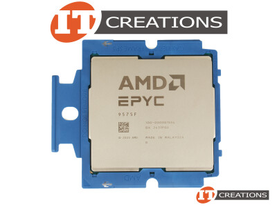 AMD EPYC 64 CORE PROCESSOR 9575F 3.3GHZ BASE / 5GHZ MAX 256MB L3 CACHE TDP 400W SP5 SOCKET ( TURIN ) ( 5TH GEN ) video