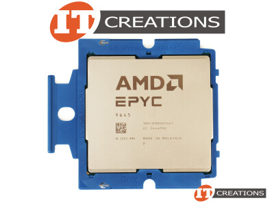 AMD EPYC 96 CORE PROCESSOR 9645 2.3GHZ BASE / 3.7GHZ MAX 256MB L3 CACHE TDP 320W SP5 SOCKET ( TURIN ) ( 5TH GEN ) video