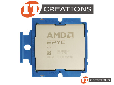 AMD EPYC 128 CORE PROCESSOR 9755 2.7GHZ BASE / 4.1GHZ MAX 512MB L3 CACHE TDP 500W SP5 SOCKET ( TURIN ) ( 5TH GEN ) video