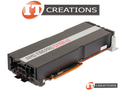 DELL AMD FIREPRO S7150X2 SERVER GPU ACCELERATOR 16GB GDDR5 MEMORY INTERFACE 256 BIT PCI-E 3.0 X16 GENERAL PURPOSE GRAPHICS PROCESSING UNIT GPGPU - 2X8GB PASSIVE HEATSINK AIRFLOW RIGHT TO LEFT ( AIR FLOWS TO I/O BRACKET ) video
