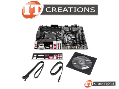 MSI B350 TOMAHAWK MOTHERBOARD - SYSTEM BOARD SUPPORTS AMD RYZEN SERIES PROCESSORS / 7TH GEN A SERIES ATHLON PROCESSORS / CPU SOCKET AM4 / CHIPSET AMD  video