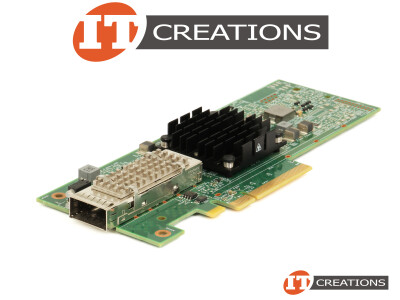 BROADCOM BCM57414 NIC 50GBE SINGLE PORT QSFP28 PCI-E 3.0 X8 NETWORK INTERFACE CARD - BCM957414A4140C 50GB/S ETHERNET 1-PORT / 50GSFP 1P / SP50 / Q28 ( video