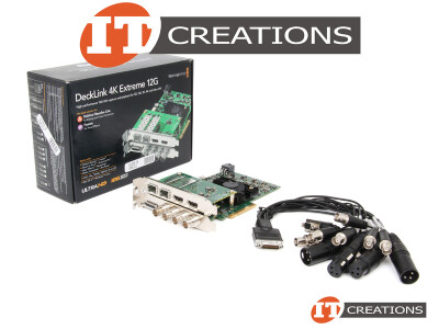 BLACKMAGIC DECKLINK 4K EXTREME 12G DESKTOP VIDEO SOLUTION video