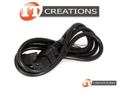 POWER CORD C14 C19 6 FT - 72 IN 15A 250V ( 66 INCH ) video