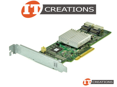 DELL PERC H310 ADAPTER 6GB/S SAS EIGHT PORT PCI-E 2.0 X8 RAID CONTROLLER - ( SERIES 8 ) SATA 8-PORT ( 2X4 ) ( 2 ) TWO MINI SAS SFF-8087 CONNECTORS - RAIDS 0, 1, 5, 10, 50 video