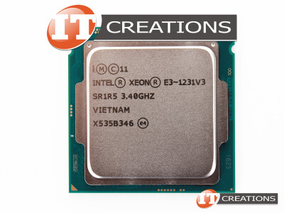 INTEL XEON QUAD CORE PROCESSOR E3-1231V3 3.4GHZ 8MB SMART CACHE 5 GT/S DMI2 TDP 80W video