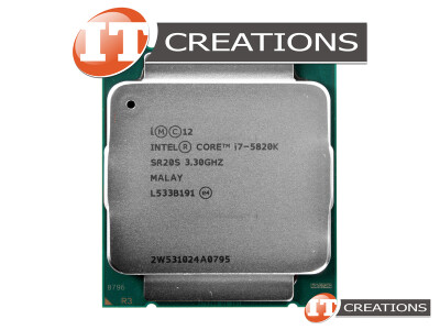 INTEL CORE I7 6 CORE PROCESSOR I7-5820K 3.3GHZ 15MB SMART CACHE 0 GT/S QPI TDP 140W video