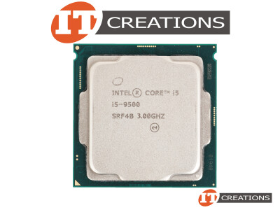 INTEL CORE 6 CORE PROCESSOR I5-9500 3.00GHZ BASE / 4.40GHZ MAX 9MB SMART CACHE 8 GT/S BUS SPEED TDP 65W FCLGA1151 ( COFFEE LAKE ) video