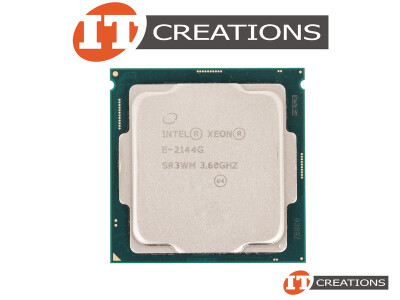 INTEL XEON QUAD CORE PROCESSOR E-2144G 3.60GHZ 8MB SMART CACHE 8 GT/S DMI3 TDP 71W FCLGA1151 ( SOCKET H4 ) ( COFFEE LAKE ) video