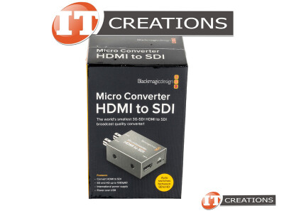 BLACKMAGIC DESIGN MICRO CONVERTER HDMI TO SDI ( CONVCMIC/HS ) video
