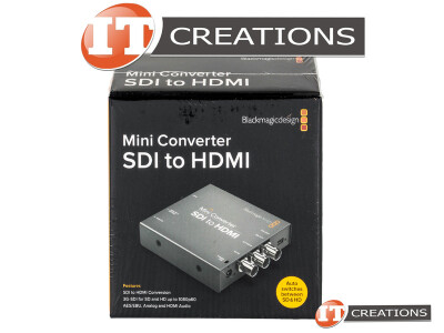 BLACKMAGIC DESIGN MINI CONVERTER SDI TO HDMI - 3G-SDI TECHNOLOGY video