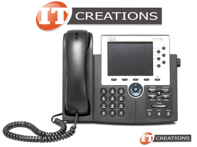 CISCO UNIFIED IP PHONE 7965G 5 INCH GRAPHICAL TFT COLOR DISPLAY 16 BIT SCREEN video