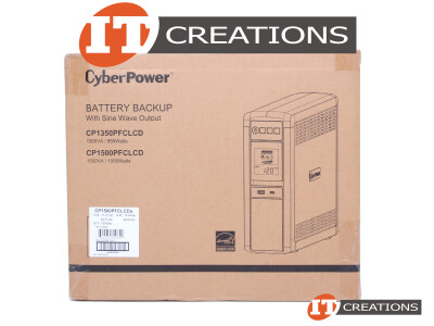 CYBERPOWER UPS BATTERY BACKUP 1500VA / 1000W WITH SINE WAVE ( OUT ) - INPUT ( 1 ) ONE NEMA 5-15P TO OUTPUT ( 12 ) TWELVE NEMA 5-15R - UNINTERRUPTIBLE  video