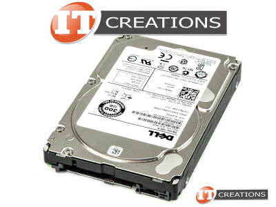 DELL 300GB 10K RPM SAS 2.5 INCH SMALL FORM FACTOR SFF ENTERPRISE CLASS 6GB/S HARD DRIVE video
