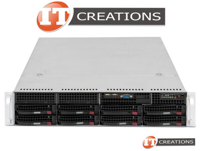 SUPERMICRO SUPERCHASSIS CSE-826 3.5 INCH LARGE FORM FACTOR LFF 12 BAY USED video