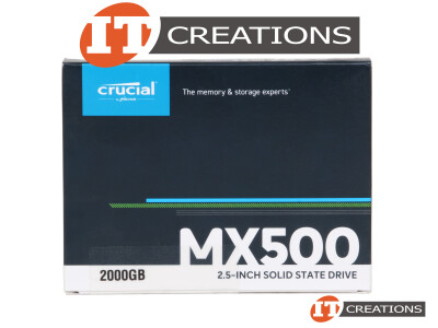 CRUCIAL BY MICRON 2000GB TLC SATA III 2.5 INCH SMALL FORM FACTOR SFF MX500 SERIES 3D TRIPLE LEVEL CELL NAND FLASH 6GB/S SATA3 READS 560MB/S WRITES 510MB/S SOLID STATE HARD DRIVE SSD ( 2TB ) video