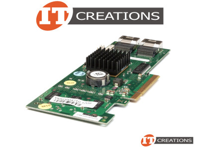 FUJITSU / LSI SAS 1078 RAID CONTROLLER 3GB/S PCI-E X4 ( X8 WIRE ) ( 2 ) TWO MINI SAS SFF-8087 256MB CACHE video