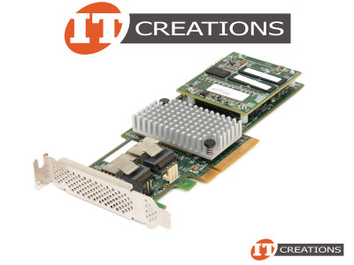 DELL / LSI MEGARAID SAS 9265-8I 6GB/S SATA+SAS EIGHT PORT 1GB CACHE PCI-E 2.0 X8 RAID CONTROLLER - BROADCOM LSISAS2208 DUAL CORE RAID ON CHIP ROC SAS / SATA 8-PORT ( 2 ) TWO MINI SAS SFF-8087 CONNECTORS - RAIDS 0, 1, 5, 6, 10, 50, 60 video