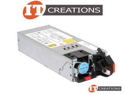 DELL POWER SUPPLY 550W INPUT 100-240V 7.1-3.4A 47-63HZ 80 PLUG GOLD HOT PLUG - OUTPUT +12V - 45.0A +12VSB - 3.0A INPUT RANGES 100-127 7.1A 200-240V 3.4A video