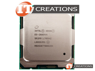 INTEL XEON 6 CORE PROCESSOR E5-2603V4 1.70GHZ 15MB SMART CACHE 6.4 GT/S BUS SPEED TDP 85W FCLGA2011-3 ( SOCKET R3 ) ( BROADWELL ) video
