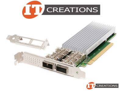 INTEL E810-CQDA2 100GBE DUAL PORT QSFP28 PCI-E 4.0 X16 ETHERNET NETWORK ADAPTER - E810CQDA2 100GB/S / DP100 PCIE GEN ( 16 GT/S ) ( 2 ) TWO QUAD SMALL  video