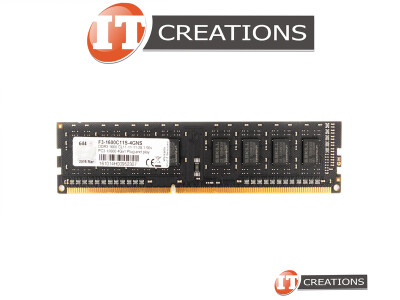 GSKILL 4GB PC3-12800U DDR3-1600 UNBUFFERED NON ECC CL11 240 PIN 1.50V MEMORY MODULE video