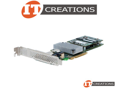 DELL / LSI MEGARAID SAS 9265-8I 6GB/S SATA+SAS EIGHT PORT PCI-E 2.0 X8 RAID CONTROLLER - LSISAS2208 DUAL CORE RAID ON CHIP ROC SAS / SATA 8 PORTS 1GB CACHE DDR3 1333MHZ video