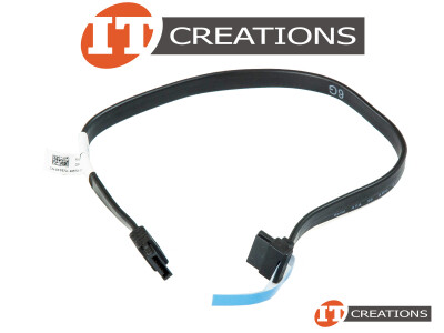 DELL BLACK FLAT SATA DATA 11.5 INCH CABLE video