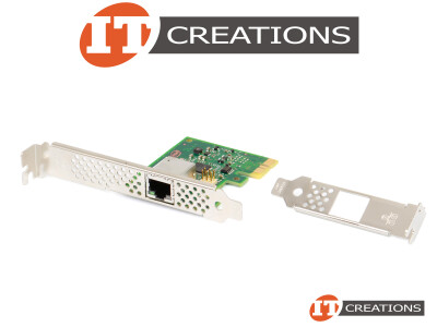 INTEL ETHERNET SERVER ADAPTER I210-T1 10 / 100 / 1000MB/S PCI-E 2.1 X1 NETWORK CARD - 10/100/1000MB/S / 1GB/S / 1GBE PCIE 2.0 2.5GT/S ( 1 ) ONE RJ45 CONNECTOR ( RJ-45 ) video